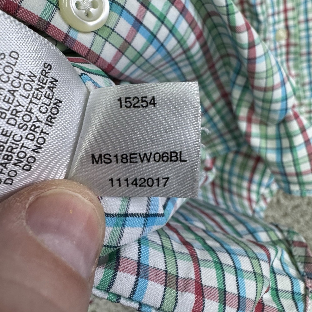 Peter Millar Shirt Mens Large Summer Comfort Performance Long Sleeve Button Down - Picture 12 of 16
